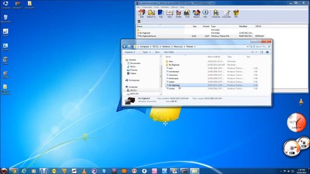 How To Install Custom Themes On Windows 7 смотреть онлайн