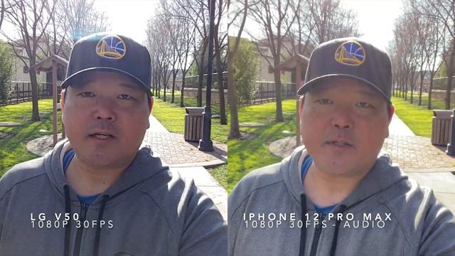 LG V50 ThinQ 5G vs iPhone 12 Pro Max Camera Comparison смотреть онлайн