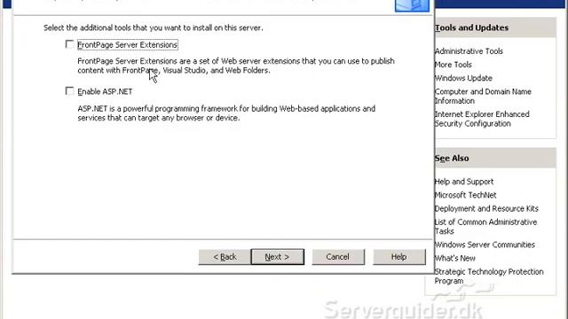 Installer Internet Information Services 6 0 på Windows Server 2003 смотреть онлайн