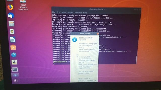 How to recover Ubuntu grub boot loader (Bengali) part 2 смотреть онлайн
