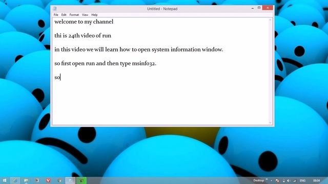 how to open system information in window using run смотреть онлайн
