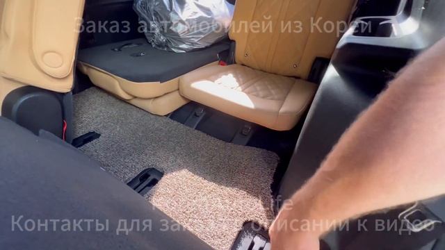 Третий ряд сидений салона KIA Sorento на 6 мест смотреть онлайн