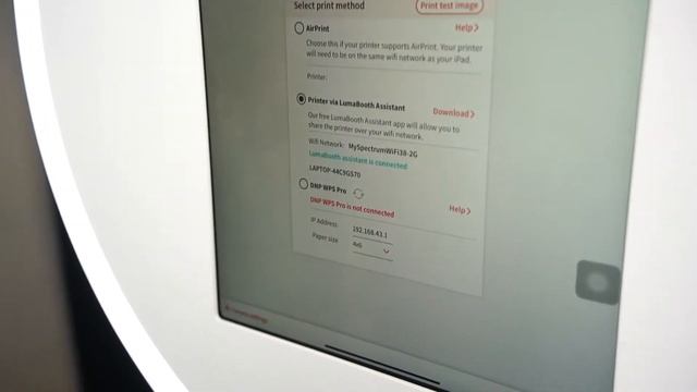 How to print from your DNP printer to Luma Booth iPad Using Lumabooth Assistant смотреть онлайн