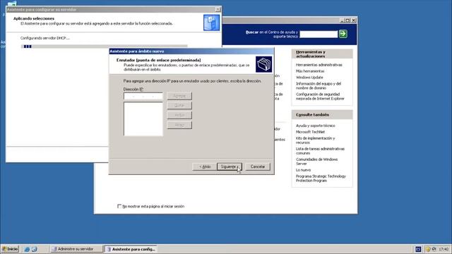 Instalacion de servicio DHCP en Windows 2003 смотреть онлайн