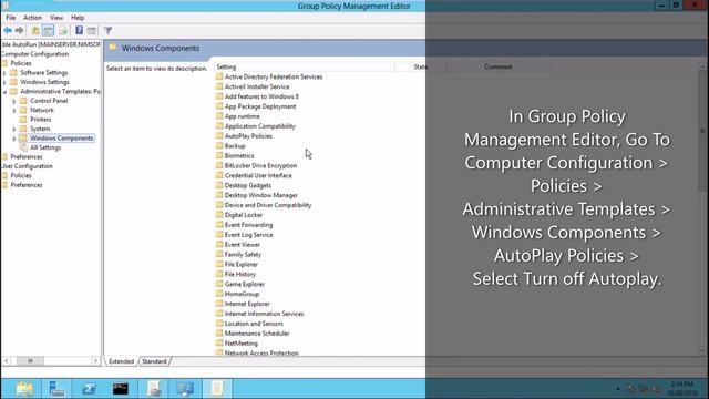 🇱🇰 How To Disable AutoPlay & AutoRun Features In Client Computers Using Group Policy Objects ? смотреть онлайн