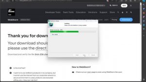 Downloading and install Webstorm on Windows 11