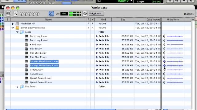Auditioning Loops In Pro Tools - www.TheRecordingRevolution.com смотреть онлайн