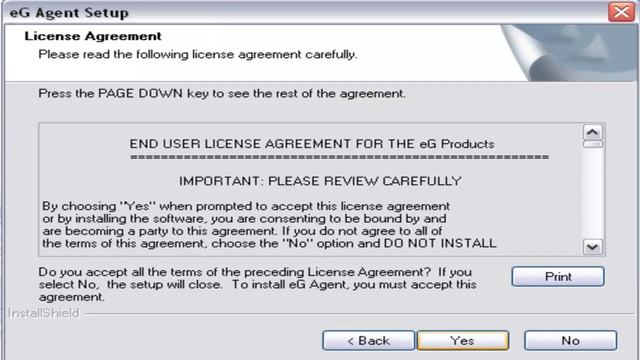 Installing an eG Agent to monitor the performance of a Windows server смотреть онлайн