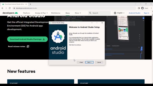 How to install Android Studio Flamingo on Windows 2023 | Installation Guide смотреть онлайн