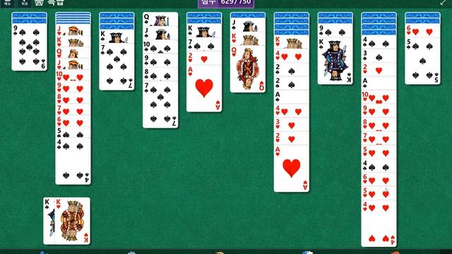 Windows 10 MicroSoft Solitaire Collection Daily Challenge Solve 2022 jun 03 spider смотреть онлайн