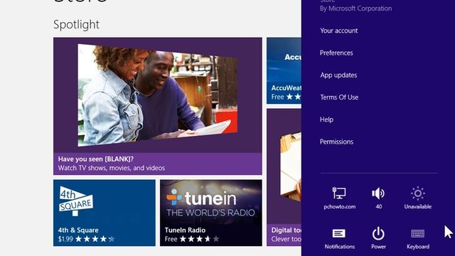 Windows 8.0 Professional - Turn On or Off the Windows Store Notifications смотреть онлайн