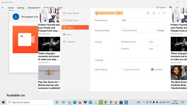 Best free screen recorder app for Windows 10 desktop and laptops | Record kare apna computer screen смотреть онлайн