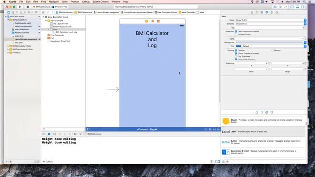 iOS Swift 2.2 Mobile Development - Lecture 10/25 - More BMI смотреть онлайн