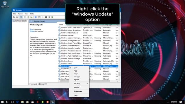 How to Disable / Turn Off Windows 10 Update | Windows Tutorial смотреть онлайн