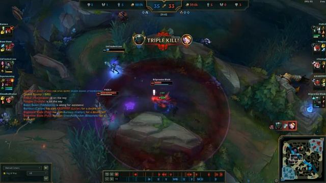BLOOD MOON PYKE PENTAKILL - TIGHT KILL WINDOWS ON CAITLYN & AKALI !! смотреть онлайн