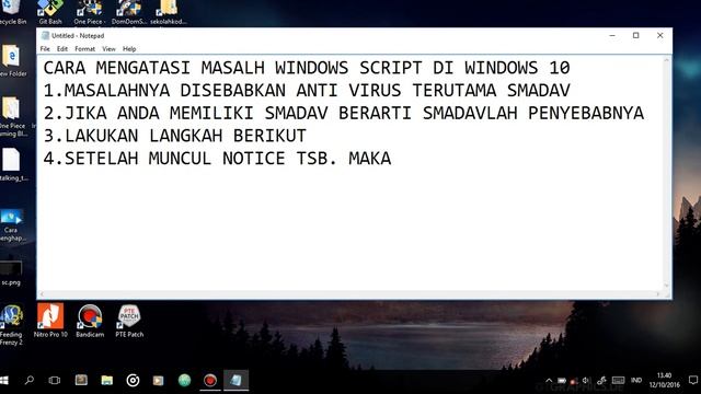 cara cepat mengatasi windows script host yang error 100% berhasil смотреть онлайн
