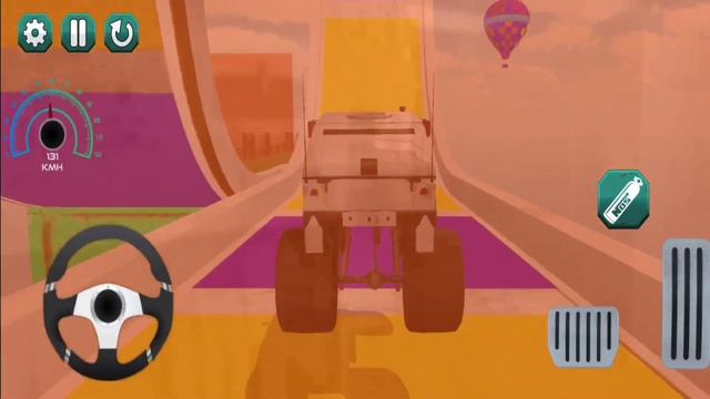 US Monster Truck Sport Racing Drive Impossible - Car Racing Simulator Android Gameplay смотреть онлайн