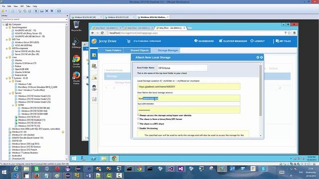 Gladinet Cloud Enterprise DFS Support смотреть онлайн