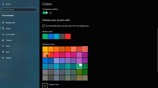 HOW TO ENABLE DARK MODE AND MORE THEMES IN WINDOWS 10 .... смотреть онлайн