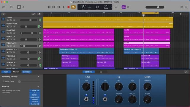Stacking Vocal Effects in GarageBand смотреть онлайн