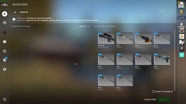 Testing my new year luck ( Cs:Go Trade Up ) смотреть онлайн