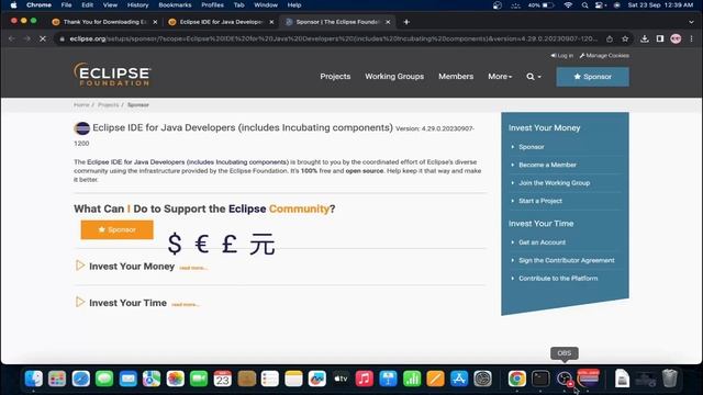How to download Eclipse IDE on Windows / MacOS | Step By Step смотреть онлайн