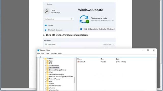 Stop Windows 11 updates temporarily/permanently смотреть онлайн