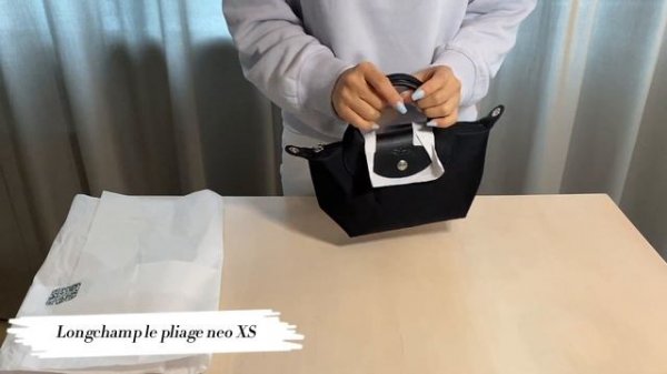 UNBOX! Longchamp Le Pliage Neo M (Medium) and Longchamp Le Pliage Neo XS (Extra small)