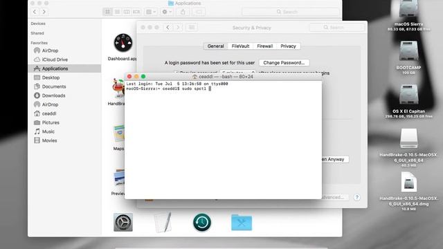 How to Disable Gatekeeper macOS Sierra смотреть онлайн