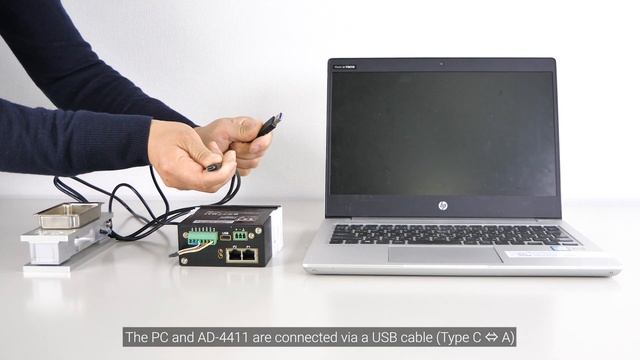 #1 Easy connection | Windows application for AD-4411: WinCT4411 смотреть онлайн