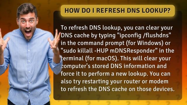 How do I refresh DNS lookup? смотреть онлайн