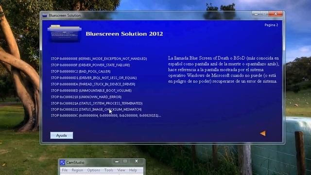 BlueScreen Solution 1.0 смотреть онлайн