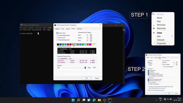 How to change color in CMD without command | in Hindi 🔥🔥🔥 смотреть онлайн