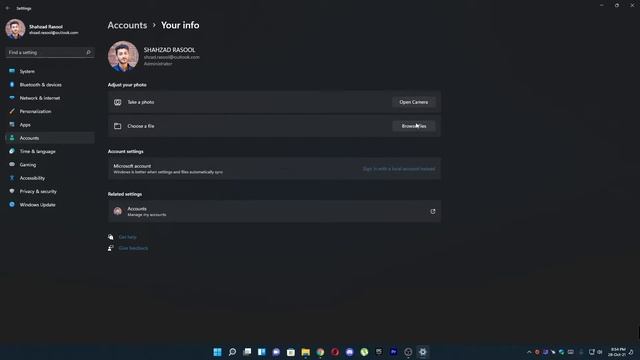 How to Change Your Account Picture in Windows 11 смотреть онлайн