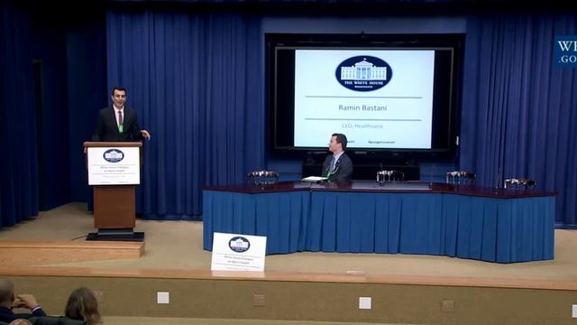 White House presentation by Healthvana's CEO Ramin Bastani (January 2016) смотреть онлайн