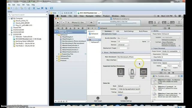 XCode on VmWare смотреть онлайн