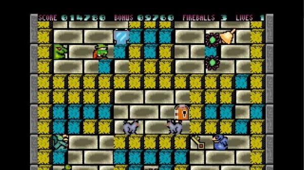 Solomon's Key 256 Colors - ZX Spectrum Sinclair - Espectrum emulator