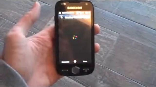 Windows Mobile 6 5 running on the Samsung Omnia 2 смотреть онлайн
