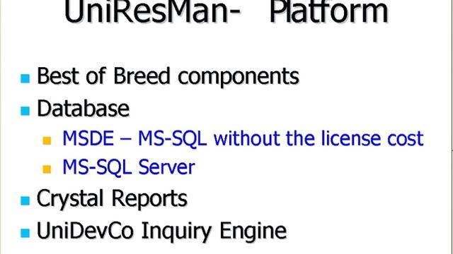 Uniresman 023 - Feature - Overview.wmv смотреть онлайн