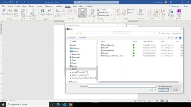 Word Basics - Compare Documents | Technology Education смотреть онлайн