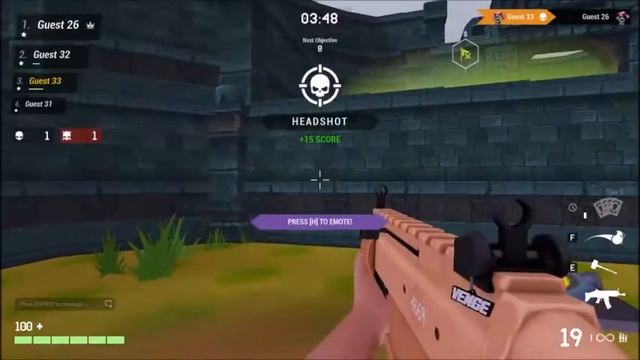 Venge. io Gameplay Windows 10 смотреть онлайн