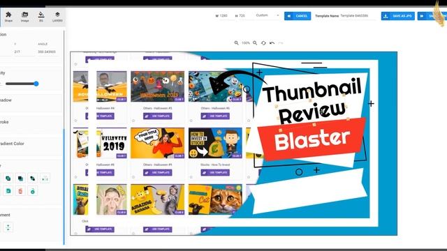 How to Make YouTube Thumbnails Using Thumbnail Blaster Software смотреть онлайн