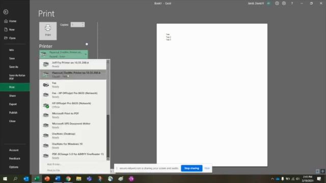 2 Queuing up a Job for Print Release in Windows to PaperCut Find Me Print Queue SD 480p смотреть онлайн