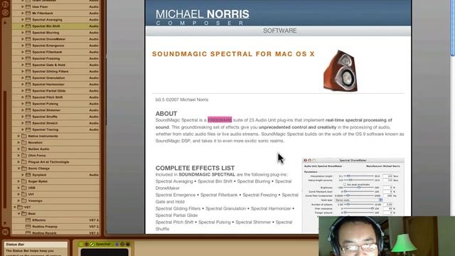 REVIEW - Michael Norris SoundMagic Spectral for glitching and weirding stuff up.mov смотреть онлайн