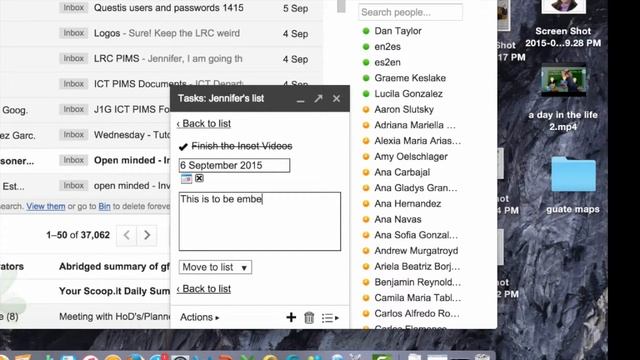 Tasks in Gmail смотреть онлайн