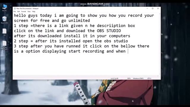 How to do Screen Recording For free in Windows 7 to 10 смотреть онлайн