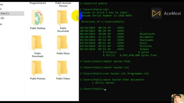 How to Use Command Prompt CMD Basic to Advanced or MS DOS of 6th Commands for mkdir and so on смотреть онлайн