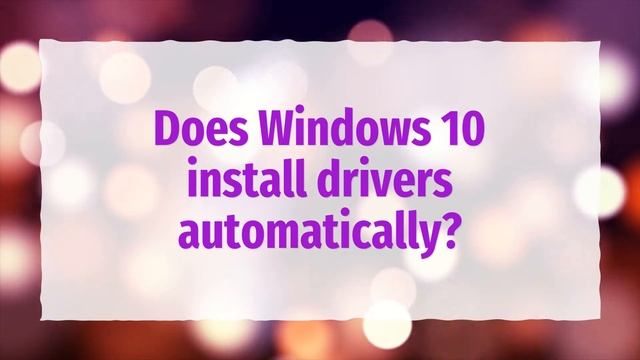 Is there a free driver updater for Windows 10? смотреть онлайн