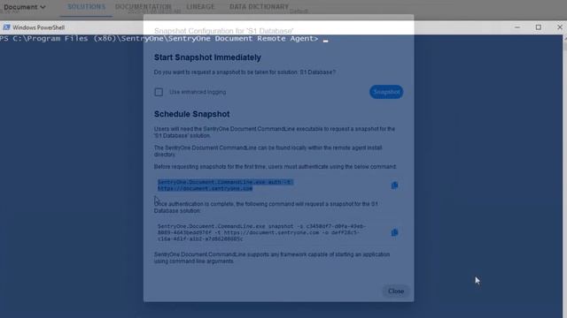 SentryOne Document Scheduled Snapshots смотреть онлайн