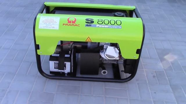 Agregat Prądotwórczy Pramac S8000
